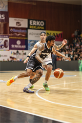 Európsky pohár FIBA: BC Prievidza - PAOK Solún 67:87 (Michal Huba)