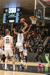Európsky pohár FIBA: BC Prievidza - PAOK Solún 67:87 (Michal Huba)