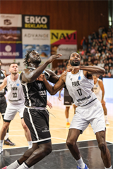 Európsky pohár FIBA: BC Prievidza - PAOK Solún 67:87 (Michal Huba)
