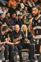 Európsky pohár FIBA: BC Prievidza - PAOK Solún 67:87 (Michal Huba)