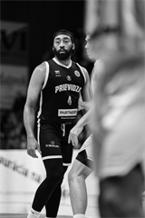 Európsky pohár FIBA: BC Prievidza - PAOK Solún 67:87 (Michal Huba)