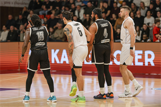 Európsky pohár FIBA: BC Prievidza - PAOK Solún 67:87 (Michal Huba)