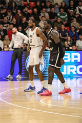 Európsky pohár FIBA: BC Prievidza - PAOK Solún 67:87 (Michal Huba)