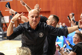 Európsky pohár FIBA: BC Prievidza - PAOK Solún 67:87 (Michal Huba)