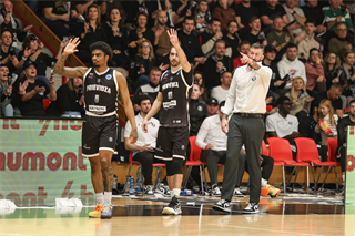 Európsky pohár FIBA: BC Prievidza - PAOK Solún 67:87 (Michal Huba)