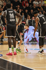 Európsky pohár FIBA: BC Prievidza - PAOK Solún 67:87 (Michal Huba)