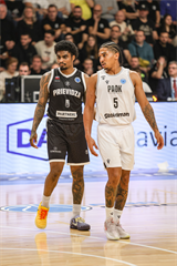 Európsky pohár FIBA: BC Prievidza - PAOK Solún 67:87 (Michal Huba)