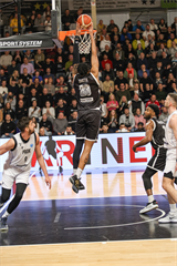 Európsky pohár FIBA: BC Prievidza - PAOK Solún 67:87 (Michal Huba)