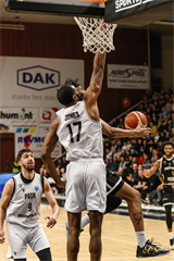Európsky pohár FIBA: BC Prievidza - PAOK Solún 67:87 (Michal Huba)