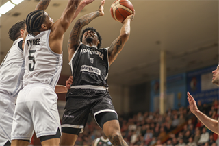 Európsky pohár FIBA: BC Prievidza - PAOK Solún 67:87 (Michal Huba)