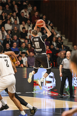 Európsky pohár FIBA: BC Prievidza - PAOK Solún 67:87 (Michal Huba)