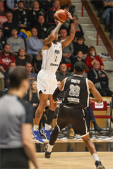 Európsky pohár FIBA: BC Prievidza - PAOK Solún 67:87 (Michal Huba)