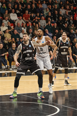 Európsky pohár FIBA: BC Prievidza - PAOK Solún 67:87 (Michal Huba)