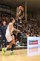 Európsky pohár FIBA: BC Prievidza - PAOK Solún 67:87 (Michal Huba)