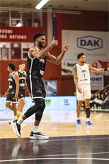 Európsky pohár FIBA: BC Prievidza - PAOK Solún 67:87 (Michal Huba)