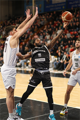 Európsky pohár FIBA: BC Prievidza - PAOK Solún 67:87 (Michal Huba)
