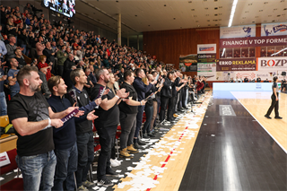 Európsky pohár FIBA: BC Prievidza - PAOK Solún 67:87 (Michal Huba)