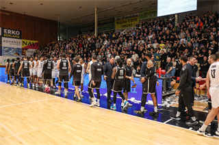 Európsky pohár FIBA: BC Prievidza - PAOK Solún 67:87 (Michal Huba)