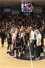 Európsky pohár FIBA: BC Prievidza - PAOK Solún 67:87 (Michal Huba)