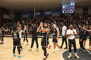 Európsky pohár FIBA: BC Prievidza - PAOK Solún 67:87 (Michal Huba)