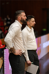 23. kolo TIPOS SBL: BC Prievidza - Košice Wolves 89:64 (Michal Huba)