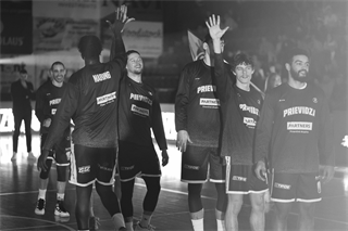 23. kolo TIPOS SBL: BC Prievidza - Košice Wolves 89:64 (Michal Huba)