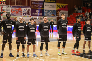 23. kolo TIPOS SBL: BC Prievidza - Košice Wolves 89:64 (Michal Huba)