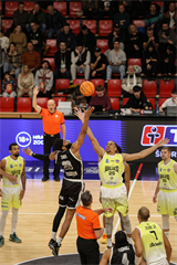 23. kolo TIPOS SBL: BC Prievidza - Košice Wolves 89:64 (Michal Huba)