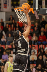 23. kolo TIPOS SBL: BC Prievidza - Košice Wolves 89:64 (Michal Huba)