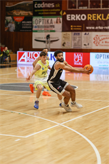 23. kolo TIPOS SBL: BC Prievidza - Košice Wolves 89:64 (Michal Huba)