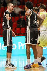 23. kolo TIPOS SBL: BC Prievidza - Košice Wolves 89:64 (Michal Huba)
