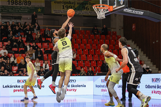 23. kolo TIPOS SBL: BC Prievidza - Košice Wolves 89:64 (Michal Huba)
