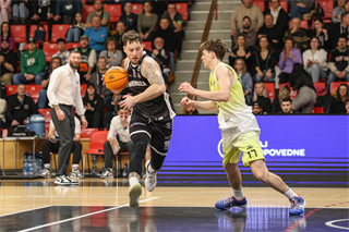 23. kolo TIPOS SBL: BC Prievidza - Košice Wolves 89:64 (Michal Huba)