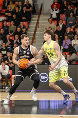 23. kolo TIPOS SBL: BC Prievidza - Košice Wolves 89:64 (Michal Huba)