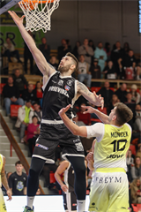 23. kolo TIPOS SBL: BC Prievidza - Košice Wolves 89:64 (Michal Huba)