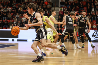23. kolo TIPOS SBL: BC Prievidza - Košice Wolves 89:64 (Michal Huba)