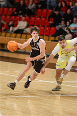 23. kolo TIPOS SBL: BC Prievidza - Košice Wolves 89:64 (Michal Huba)