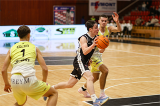 23. kolo TIPOS SBL: BC Prievidza - Košice Wolves 89:64 (Michal Huba)