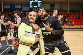 23. kolo TIPOS SBL: BC Prievidza - Košice Wolves 89:64 (Michal Huba)