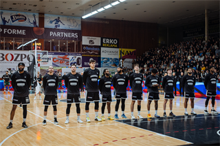 25. kolo TIPOS SBL: BC Prievidza - MBK Handlová 99:68 (Vladimír Králik)