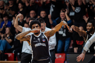 25. kolo TIPOS SBL: BC Prievidza - MBK Handlová 99:68 (Vladimír Králik)