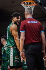 25. kolo TIPOS SBL: BC Prievidza - MBK Handlová 99:68 (Vladimír Králik)