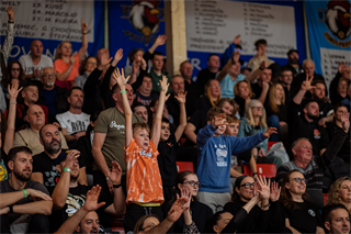 25. kolo TIPOS SBL: BC Prievidza - MBK Handlová 99:68 (Vladimír Králik)