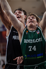 25. kolo TIPOS SBL: BC Prievidza - MBK Handlová 99:68 (Vladimír Králik)