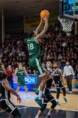 25. kolo TIPOS SBL: BC Prievidza - MBK Handlová 99:68 (Vladimír Králik)