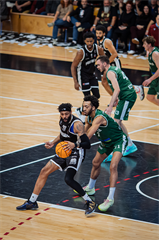 25. kolo TIPOS SBL: BC Prievidza - MBK Handlová 99:68 (Vladimír Králik)