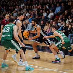 25. kolo TIPOS SBL: BC Prievidza - MBK Handlová 99:68 (Vladimír Králik)