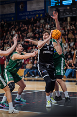 25. kolo TIPOS SBL: BC Prievidza - MBK Handlová 99:68 (Vladimír Králik)