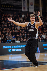 25. kolo TIPOS SBL: BC Prievidza - MBK Handlová 99:68 (Vladimír Králik)