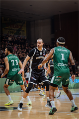25. kolo TIPOS SBL: BC Prievidza - MBK Handlová 99:68 (Vladimír Králik)
